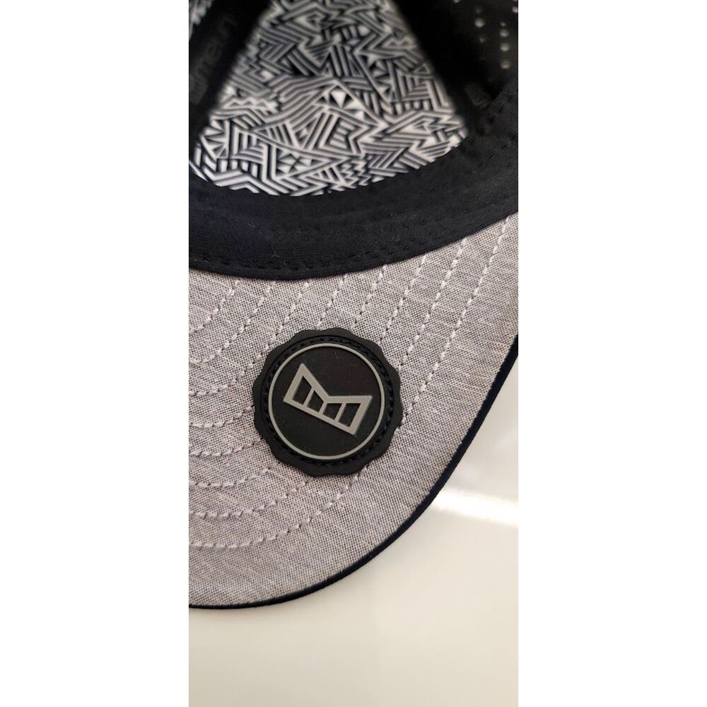 Melin A-Game Hydro Black Camo Performance Snapback Besom Pocket Men's OS - Picture 6 of 11